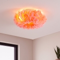 BRILAGI - FEATHER Ceiling Light 3xE27/40W/230V, diam. 40 cm, pink