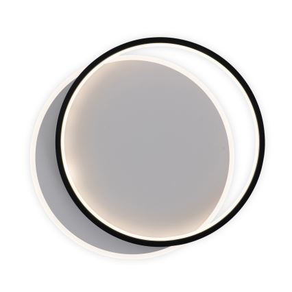 BRILAGI - Dimmable LED ceiling light FLARE LED/48W/230V 3000-6000K 39,5x45 cm white/black + remote control