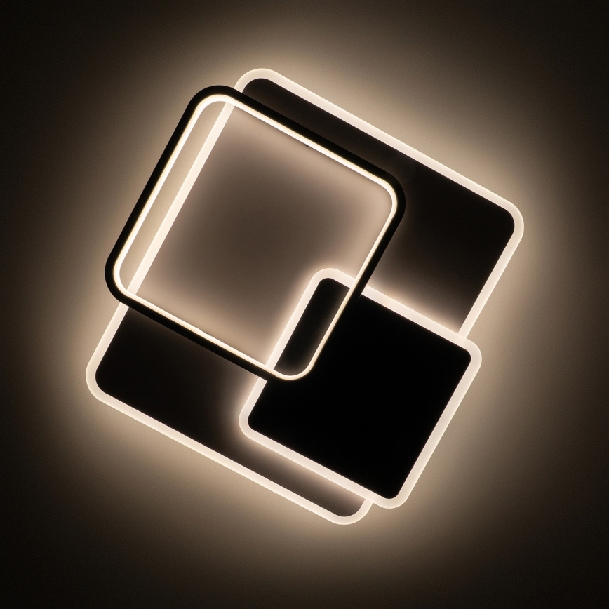 Brilagi - FLARE LED Dimmable Ceiling Light LED/64W/230V 45x45 cm 3000/4000/6000K + Remote Control