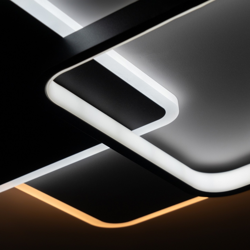 Brilagi - FLARE LED Dimmable Ceiling Light LED/64W/230V 45x45 cm 3000/4000/6000K + Remote Control