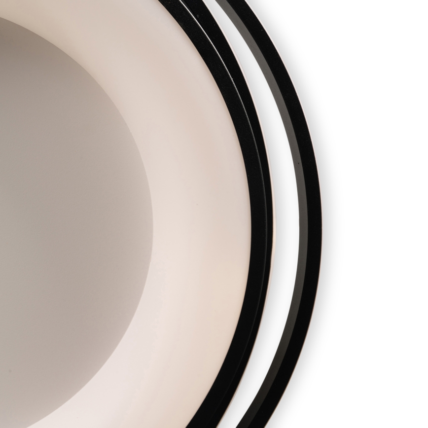 BRILAGI - FLARE Dimmable LED Ceiling Light 84W/230V 3000-6000K 47 x 51 cm Black + Remote Control