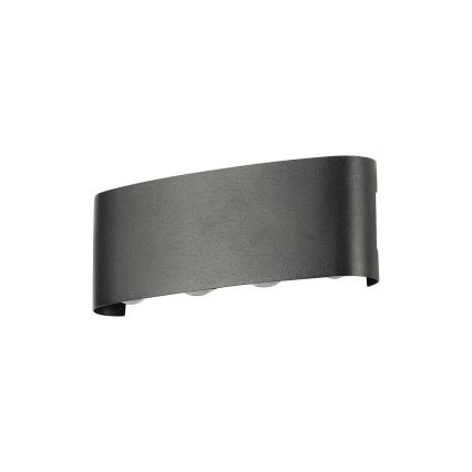 Brilagi - FLAREBOX LED Outdoor Wall Light, 8W, 230V, Black, IP65