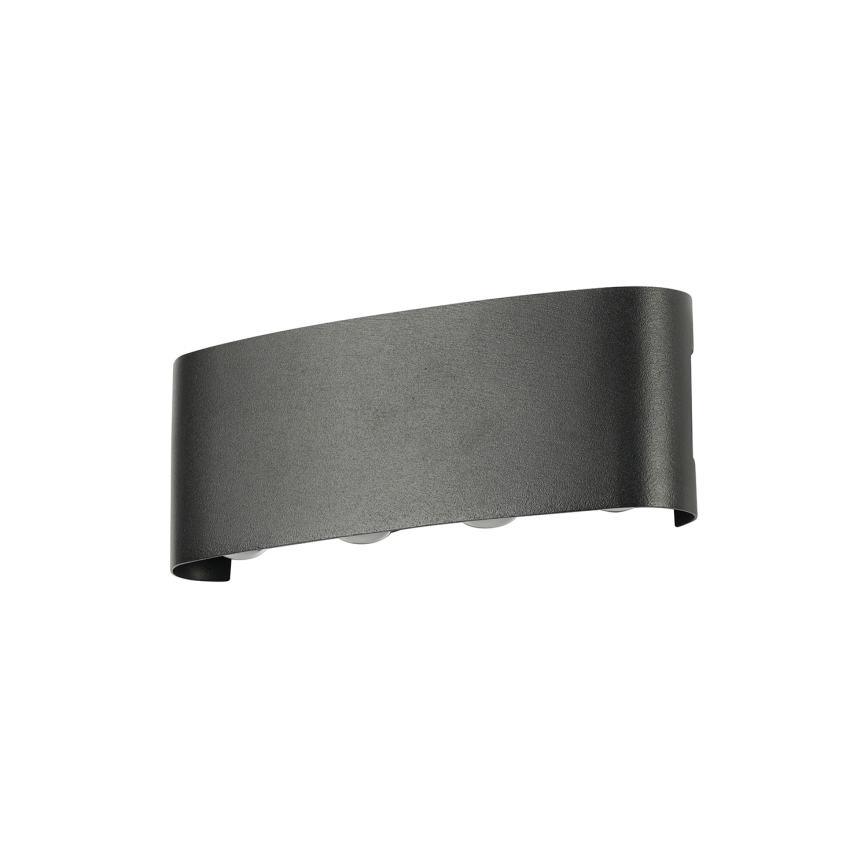 Brilagi - FLAREBOX LED Outdoor Wall Light, 8W, 230V, Black, IP65