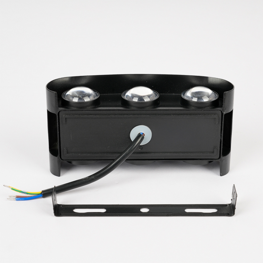 Brilagi - FLAREBOX LED Outdoor Wall Light LED/6W/230V Black IP65