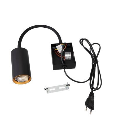 Brilagi - Flexible wall lamp SELE 1xGU10/30W/230V black/gold