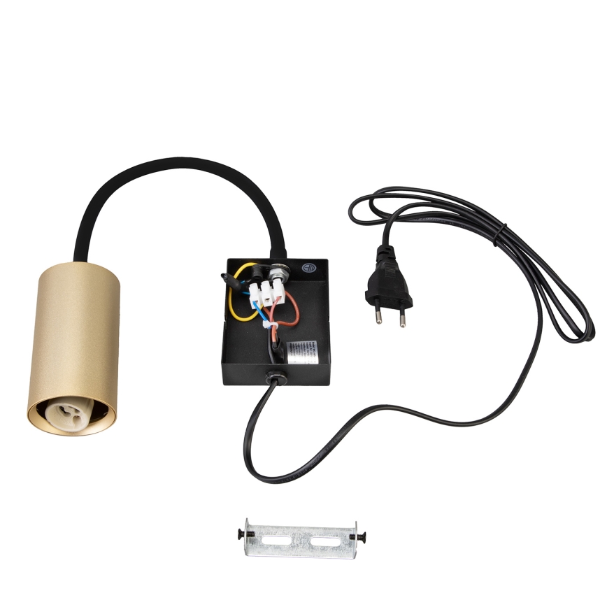 Brilagi - Flexible wall lamp SELE 1xGU10/30W/230V black/gold