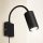Brilagi - Flexible wall lamp SELE 1xGU10/30W/230V black