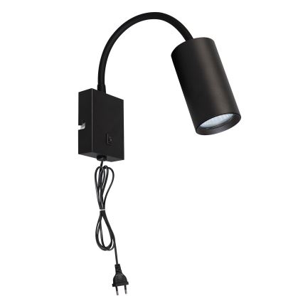 Brilagi - Flexible wall lamp SELE 1xGU10/30W/230V black