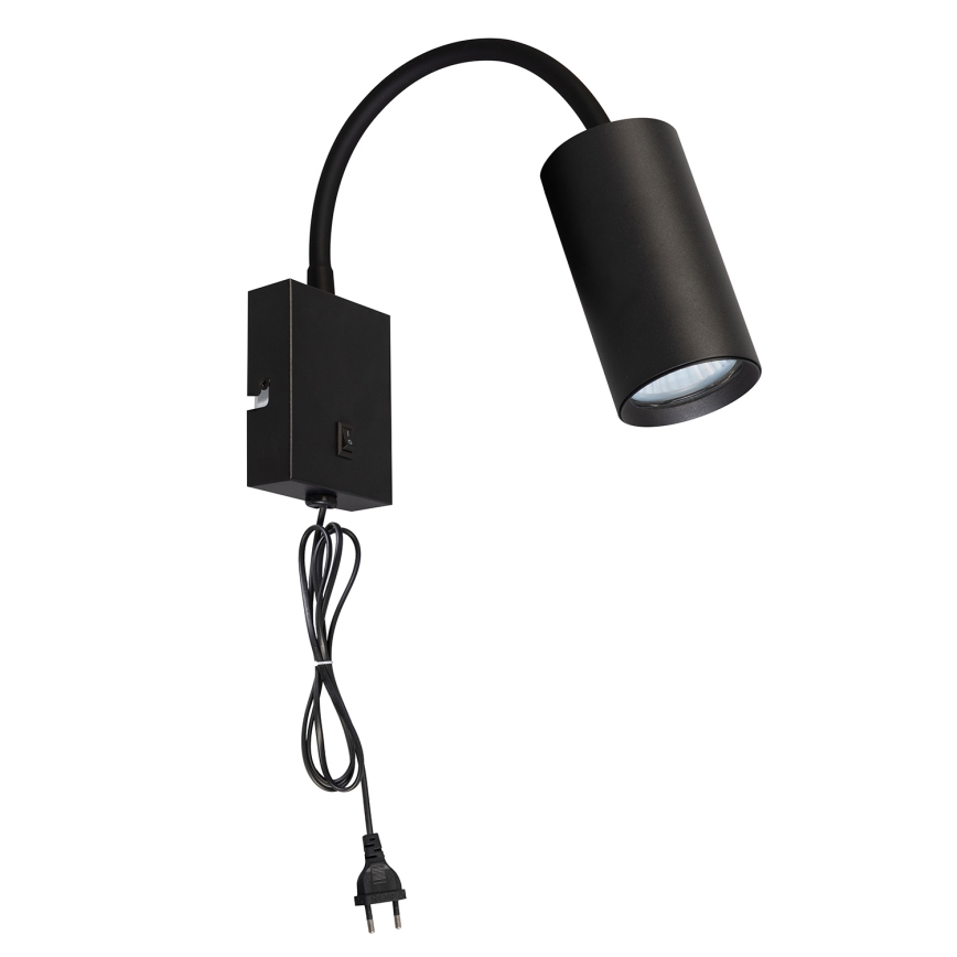 Brilagi - Flexible wall lamp SELE 1xGU10/30W/230V black