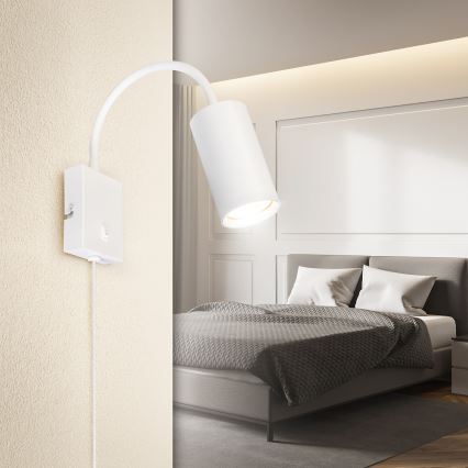 Brilagi - Flexible wall lamp SELE 1xGU10/30W/230V white