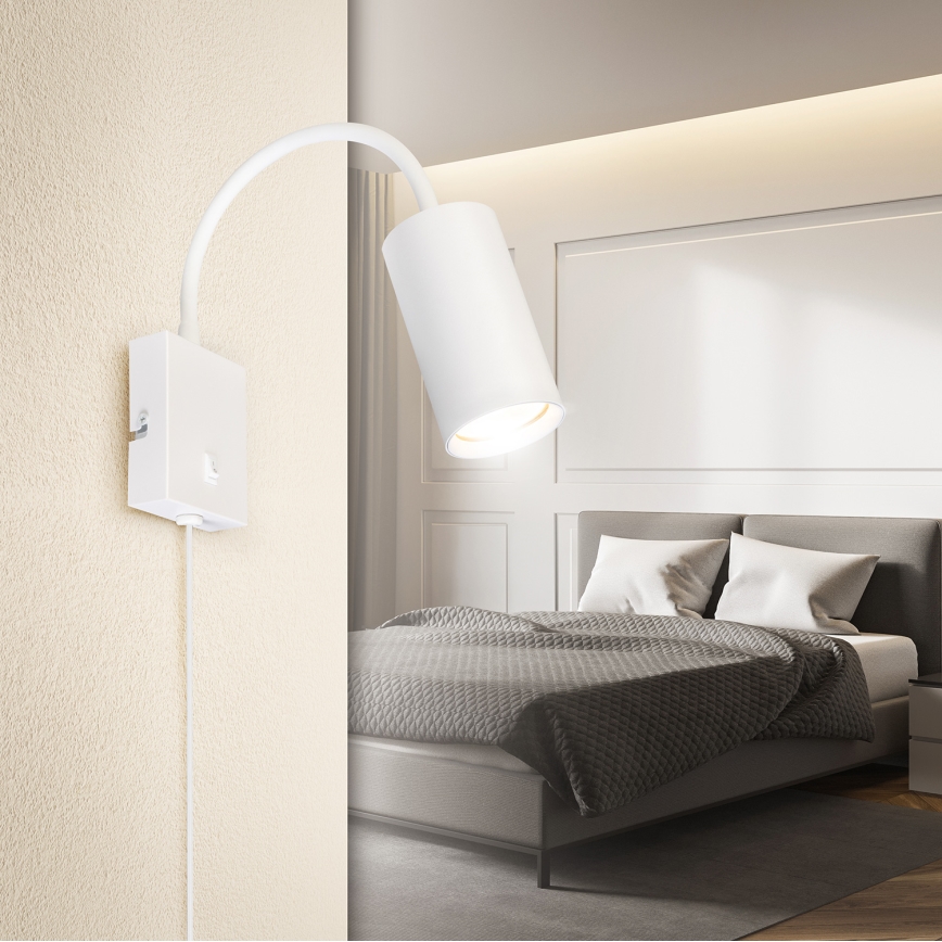 Brilagi - Flexible wall lamp SELE 1xGU10/30W/230V white