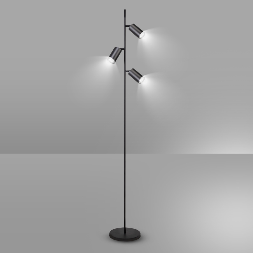 Brilagi - Floor lamp SELE 3xGU10/30W/230V black