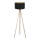 Brilagi - Floor lamp VELVET 1xE27/60W/230V beige/black