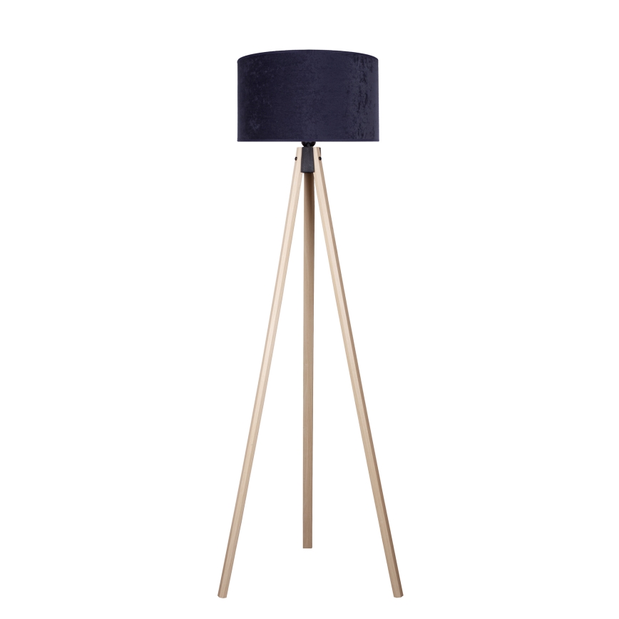Brilagi - Floor lamp VELVET 1xE27/60W/230V beige/blue