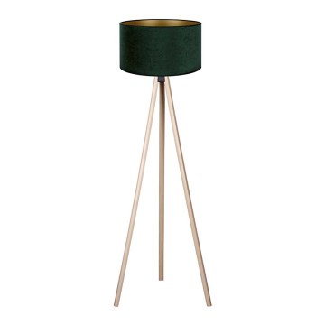 Brilagi - Floor lamp VELVET 1xE27/60W/230V beige/green
