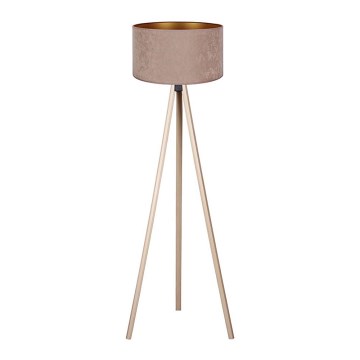 Brilagi - Floor lamp VELVET 1xE27/60W/230V beige