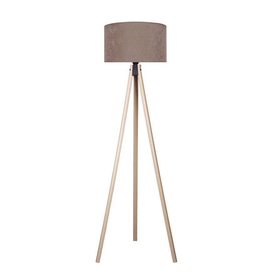 Brilagi - Floor lamp VELVET 1xE27/60W/230V beige