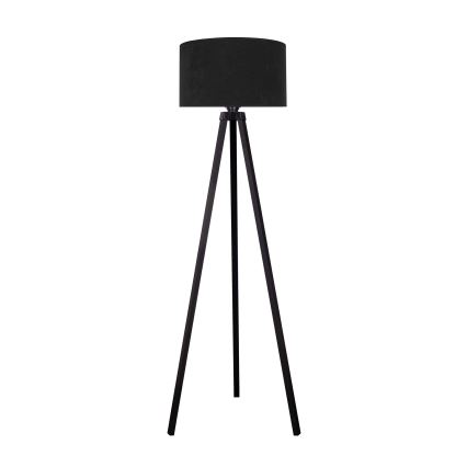 Brilagi - Floor lamp VELVET 1xE27/60W/230V black/wenge