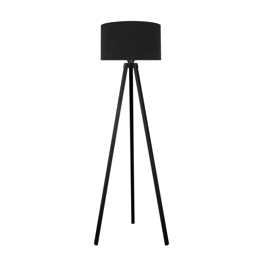 Brilagi - Floor lamp VELVET 1xE27/60W/230V black/wenge