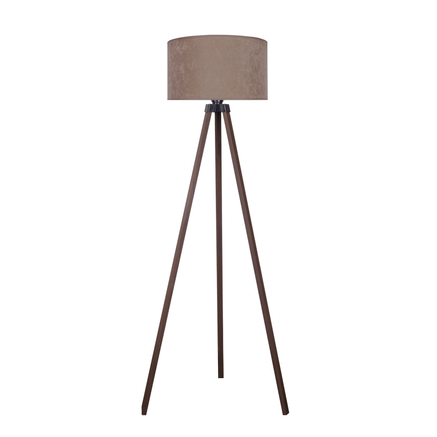 Brilagi - Floor lamp VELVET 1xE27/60W/230V brown/beige