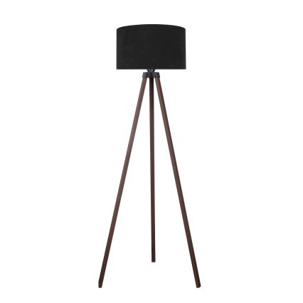 Brilagi - Floor lamp VELVET 1xE27/60W/230V brown/black