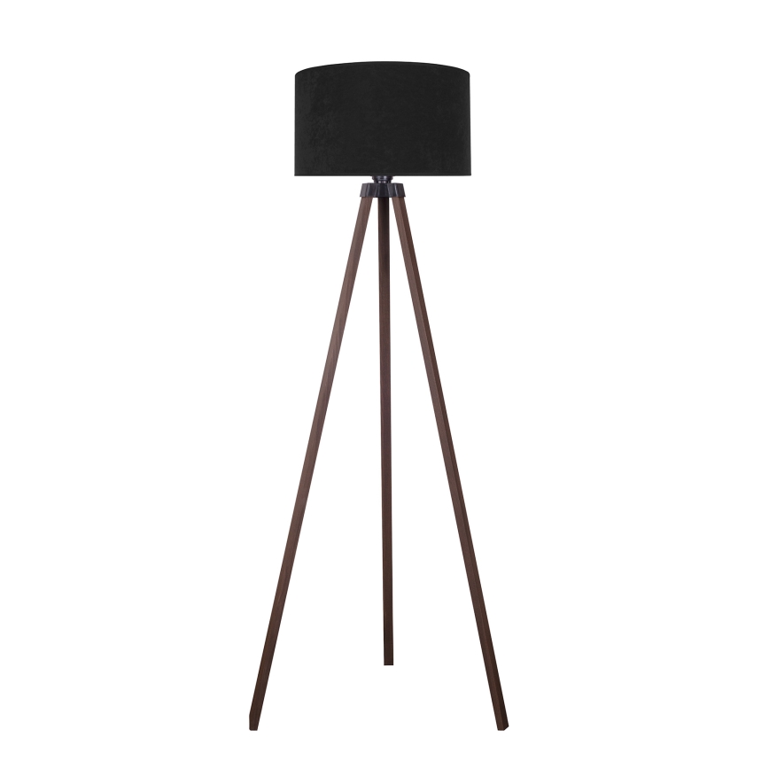 Brilagi - Floor lamp VELVET 1xE27/60W/230V brown/black