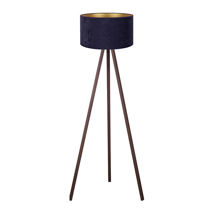 Brilagi - Floor lamp VELVET 1xE27/60W/230V brown/blue