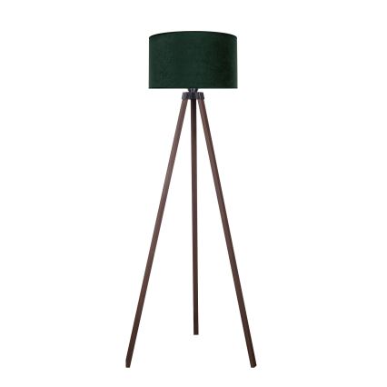 Brilagi - Floor lamp VELVET 1xE27/60W/230V brown/green