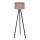 Brilagi - Floor lamp VELVET 1xE27/60W/230V wenge/beige