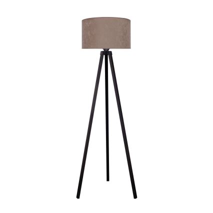 Brilagi - Floor lamp VELVET 1xE27/60W/230V wenge/beige
