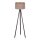 Brilagi - Floor lamp VELVET 1xE27/60W/230V wenge/beige