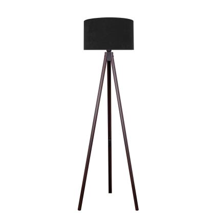 Brilagi - Floor lamp VELVET 1xE27/60W/230V wenge/black