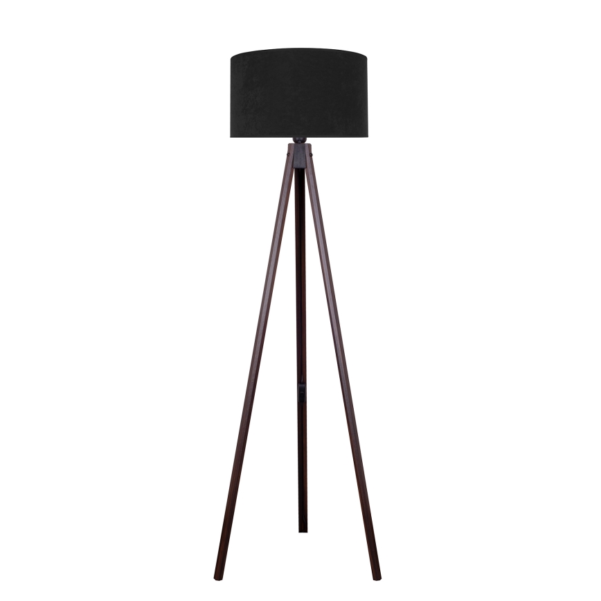 Brilagi - Floor lamp VELVET 1xE27/60W/230V wenge/black