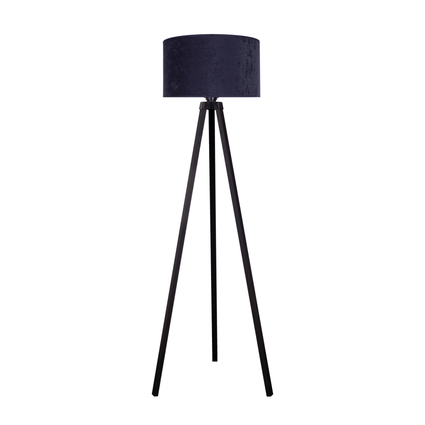 Brilagi - Floor lamp VELVET 1xE27/60W/230V wenge/blue