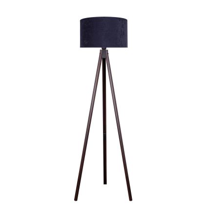 Brilagi - Floor lamp VELVET 1xE27/60W/230V wenge/blue