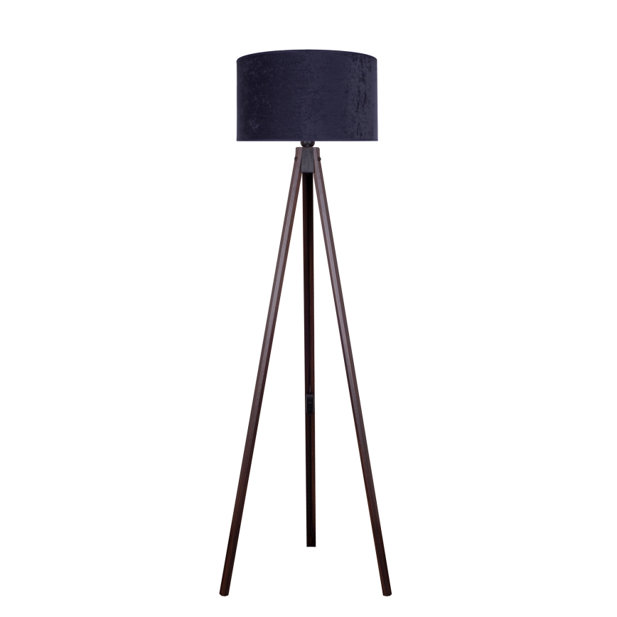 Brilagi - Floor lamp VELVET 1xE27/60W/230V wenge/blue