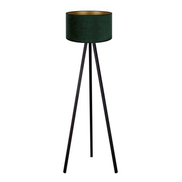 Brilagi - Floor lamp VELVET 1xE27/60W/230V wenge/green