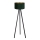 Brilagi - Floor lamp VELVET 1xE27/60W/230V wenge/green