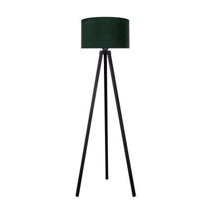 Brilagi - Floor lamp VELVET 1xE27/60W/230V wenge/green