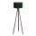 Brilagi - Floor lamp VELVET 1xE27/60W/230V wenge/green