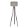 Brilagi - Floor lamp VELVET 1xE27/60W/230V wenge/grey