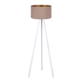 Brilagi - Floor lamp VELVET 1xE27/60W/230V white/beige