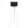 Brilagi - Floor lamp VELVET 1xE27/60W/230V white/black