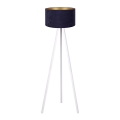 Brilagi - Floor lamp VELVET 1xE27/60W/230V white/blue
