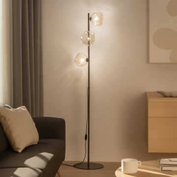 BRILAGI - Floor lamp VULCANO 3xG9/8W/230V bronze/smoky beige