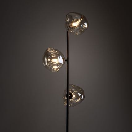 BRILAGI - Floor lamp VULCANO 3xG9/8W/230V bronze/smoky beige