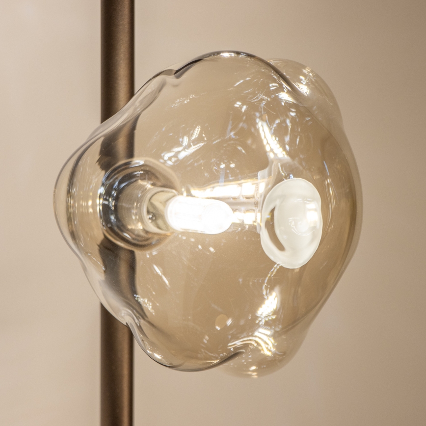 BRILAGI - Floor lamp VULCANO 3xG9/8W/230V bronze/smoky beige
