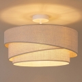 Brilagi - Flush-mount ceiling light ARROW 1xE27/60W/230V Ø 45 cm beige
