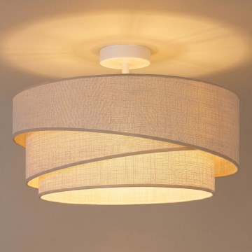 Brilagi - Flush-mount ceiling light ARROW 1xE27/60W/230V Ø 45 cm beige