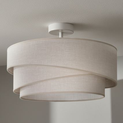 Brilagi - Flush-mount ceiling light ARROW 1xE27/60W/230V Ø 45 cm beige